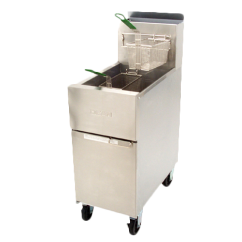 Frymaster SR152G Dean Super Runner Value Fryer Gas Floor Model 50 lbs Capacity