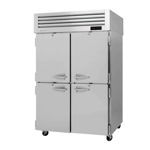Turbo Air PRO-50-4H PRO Series Heated Cabinet Two Section 47.7 cu ft with Self Closing Doors and Digital Control