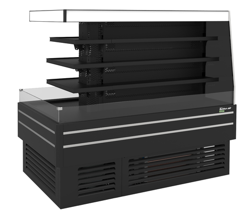 Turbo Air TIOM-48CSB-N Island Display Refrigerated Merchandiser 36 cu ft Capacity Self-Contained Plug-In