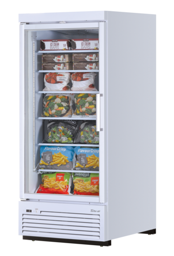Turbo Air TJMF-30SDW(B)-N Super Deluxe Glass Merchandiser Freezer 36-5/8W x 38D x 83-1/2H 32 cu ft Energy Star