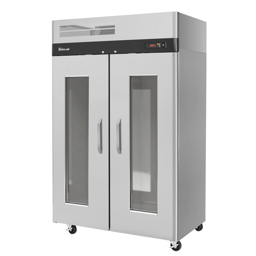 Turbo Air M3H47-2-G-TS M3 Series Heated Cabinet Two Section 51-3/4W x 30-3/4D x 78H 42.9 cu ft Capacity