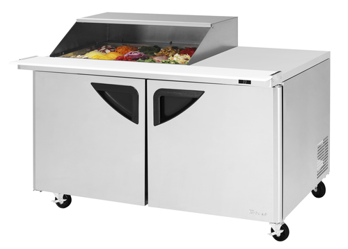 Turbo Air TST-60SD-18M-N-SL-LW Super Deluxe Sandwich Salad Mega Top Unit 19 cu ft Self Contained Refrigeration