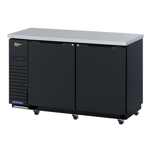 Turbo Air TBB-24-60SBD-N6 Super Deluxe Narrow Back Bar Cooler 61-1/8W x 24-1/2D x 35-3/8H 16.46 cu.ft. Energy Star