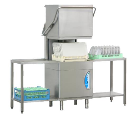 Eurodib USA Lamber L25EKDPS High-Temp Upright Dishwasher (60 racks/hr) with Soft-Touch Control