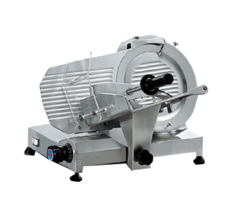 Eurodib MIRRA250P Manual Meat Slicer, 10" Chromium Blade, 1/2" Slice