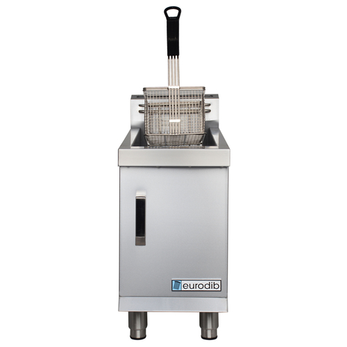 Eurodib CF15L Propane Gas Countertop Fryer, 15 lb. Capacity, 26,500 BTU