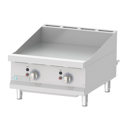 Eurodib T-G24T Professional Gas Griddle, 24" x 20", 60,000 BTU