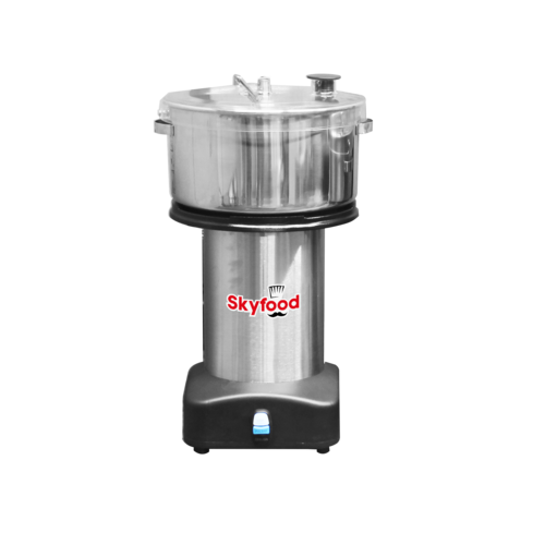 Skyfood Equipment CR-8 8qt Vertical Cutter with Stainless Steel Bowl Clear Lid Safety Shut Off 1/2HP 110V