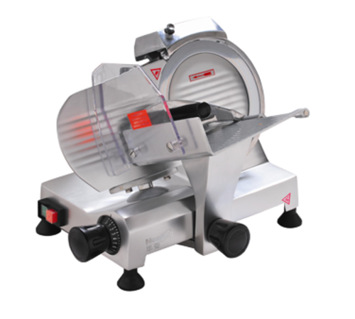 Eurodib HBS-195JS 8" Belt-Drive Meat Slicer with Sharpener and Perspex Guard