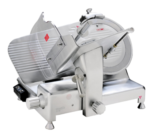 Eurodib HBS-350L Meat Slicer with 14" Blade and Blade Sharpener