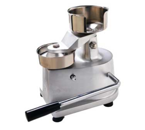 Eurodib USA Eurodib HF-100 Hamburger Press, 3.94" Patty Mold, Aluminum Alloy, Rubber Handle