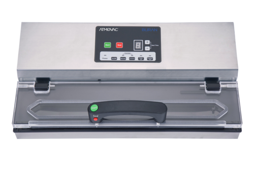Eurodib USA Atmovac Buran Commercial-Grade Countertop External Vacuum Packaging Machine with 16" Seal Bar