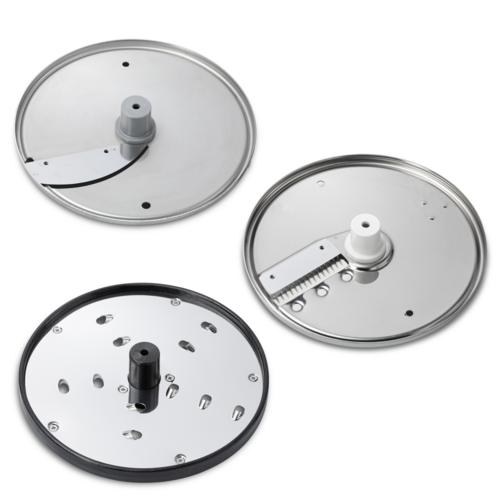 Eurodib Dito Sama Disc Set: 1mm Slicer, 4mm Shredder/Julienne, 7mm Grater