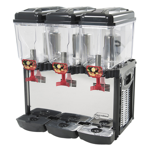 Eurodib Cofrimell CD3J Juice Dispenser: 3-Gallon Bowls, 1/4 hp, NSF/cULus