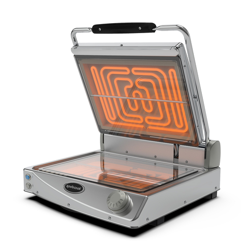 Eurodib USA Spidocook™ SAP015T Contact Cooking System: Manual Control, 248°F-752°F, 15-3/4"L x 11-13/16"W