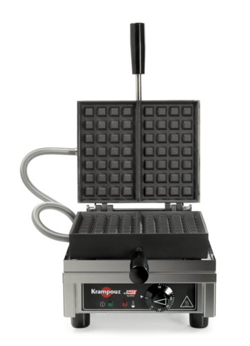 Krampouz WECCHCAS Waffle Maker: 4x7 Liege, Thermostatic Control, Drip Tray