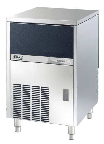 Eurodib USA Brema CB316A HC AWS Undercounter Ice Maker with Bin, 90 lb./24 hr. Capacity, Cube Style