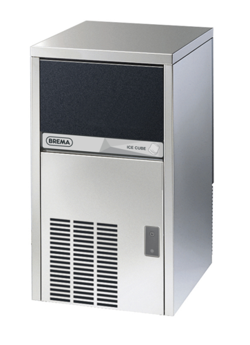 Brema CB249A HC AWS Undercounter Ice Maker: 79 lb Capacity, Cube Style, Air-Cooled, 13g Cube