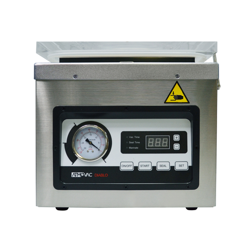 Eurodib USA ATMOVAC DIABLO 10 Electric Countertop Vacuum Packaging Machine with 10" Sealing Bar and Marinating Function