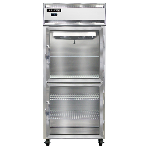 Continental Refrigerator 1FXNGDHD Extra Extra Wide Freezer Display 36-1/4 Inch One Section Self Contained Refrigeration