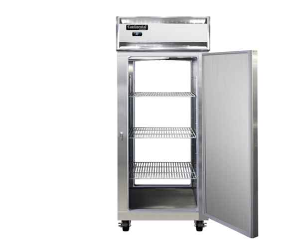 Continental Refrigerator 1FXNSSPT Extra-Wide Freezer Pass-Thru 36-1/4W One-Section Self-Contained Stainless Steel