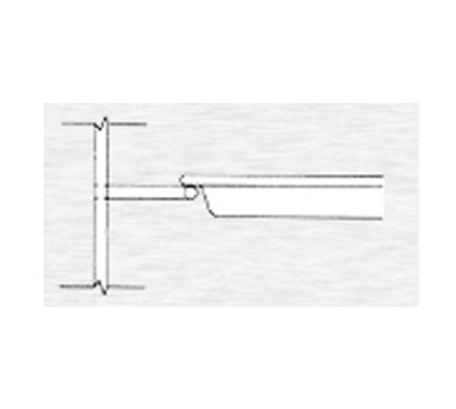 Continental Refrigerator 55-1501AB Pan Slide Assembly Half Section Chrome Plated Wire for 18 x 26 Pans