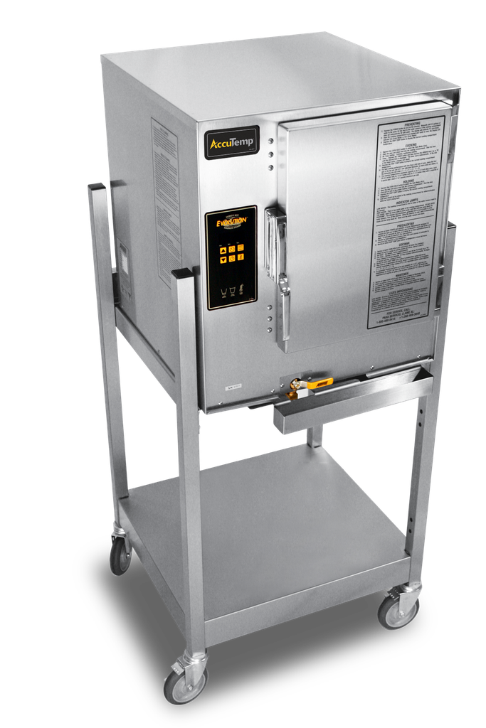 AccuTemp E64803E140 SGL Steamer, Convection, Electric, Boilerless, Floor Model