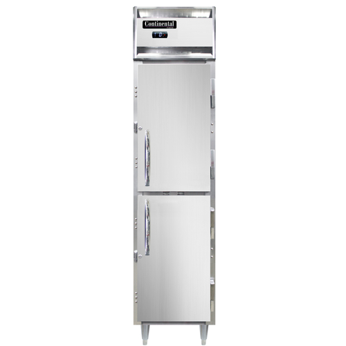 Continental Refrigerator D1FSENHD Designer Slim Line Freezer Reach In 17-3/4W One Section Self Contained Refrigeration