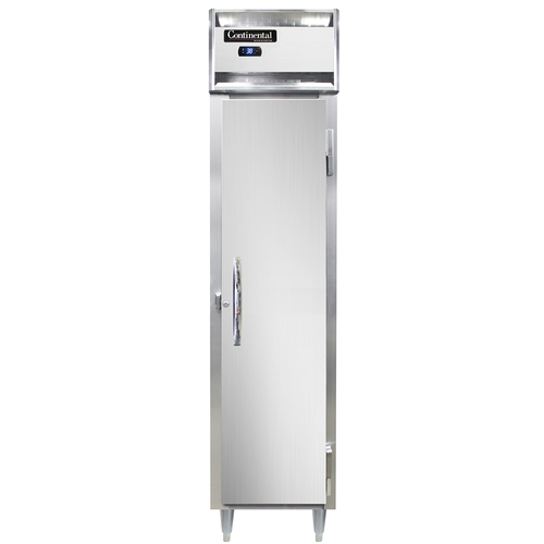Continental Refrigerator D1RSESNSA Designer Slim Line Refrigerator 17-3/4W One Section Stainless Steel