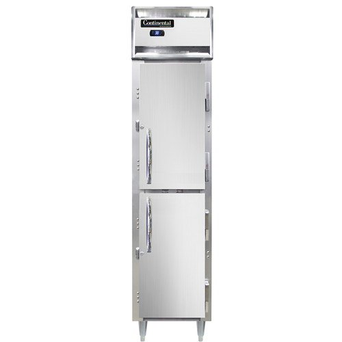 Continental Refrigerator D1RSESNSAHD Designer Slim Line Refrigerator 17-3/4W One Section Stainless Steel