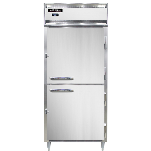 Continental Refrigerator D1RXNSAHD Designer Line Extra-Wide Refrigerator 36-1/4 inch One Section Stainless Steel