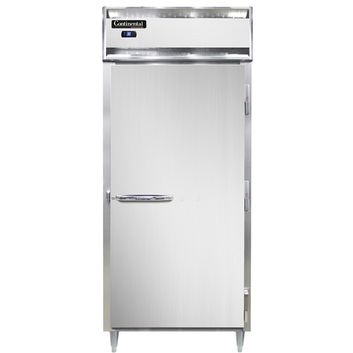 Continental Refrigerator D1RXSNSA Designer Line Extra-Wide Refrigerator 36-1/4 inch One-Section Stainless Steel