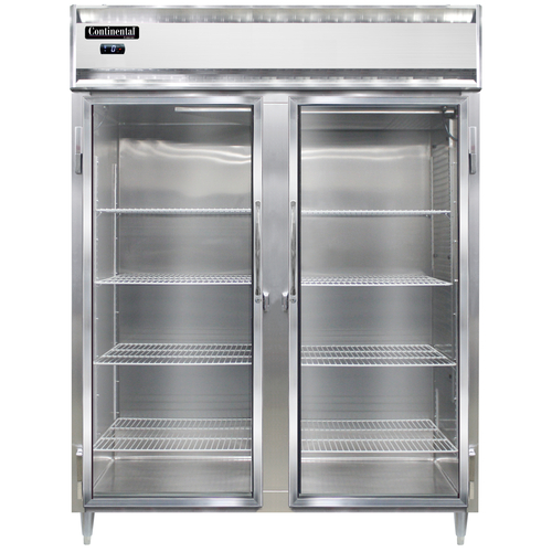 Continental Refrigerator D2FENGD Designer Line Wide Freezer 57 inch Two Section Self Contained Refrigeration