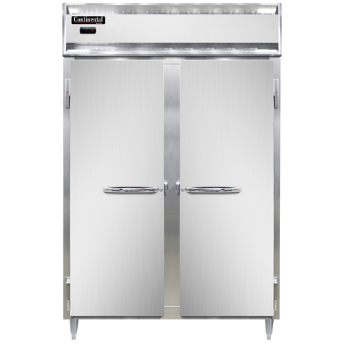 Continental Refrigerator DL2W-SA Designer Line Heated Cabinet Two Section 50 cu ft Capacity Stainless Steel
