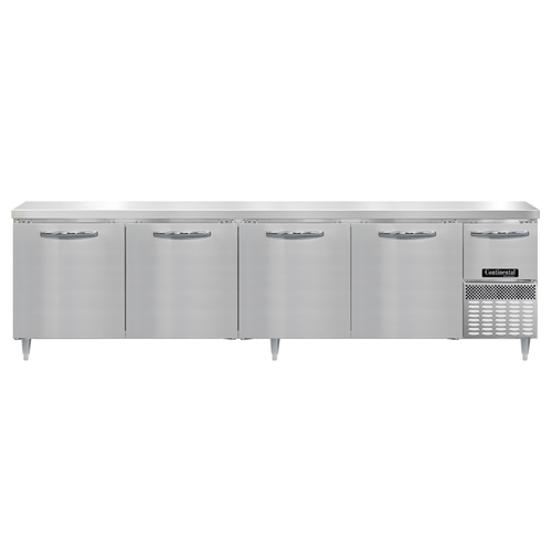 Continental Refrigerator DRA118NSS Designer Line Refrigerated Base Worktop Unit 118W Stainless Steel Energy Star