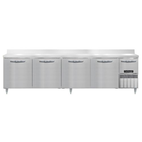 Continental Refrigerator DRA118NSSBS Designer Line Refrigerated Base Worktop Unit 118W Stainless Steel 1/4 HP