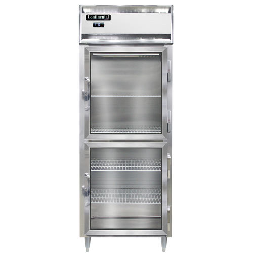 Continental Refrigerator D1FENGDHD Designer Line Wide Freezer Reach In 28-1/2W One Section Self Contained Refrigeration