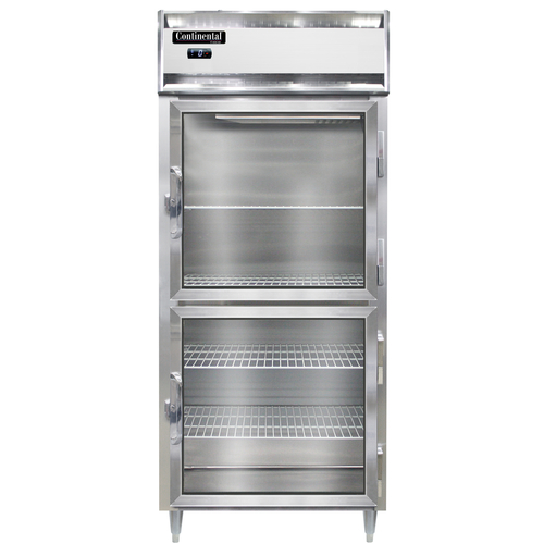 Continental Refrigerator D1FXNGDHD Designer Extra-Wide Freezer Reach-In 36-1/4W One-Section Self-Contained Refrigeration