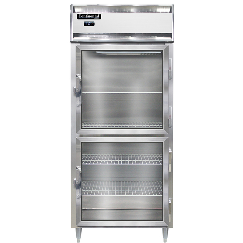Continental Refrigerator D1FXNSAGD Designer Extra-Wide Freezer Reach-In 36-1/4W One-Section Stainless Steel