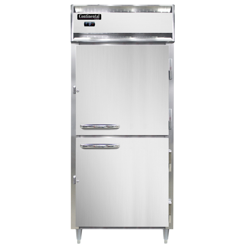Continental Refrigerator D1FXNSSHD Designer Extra-Wide Freezer Reach-In 36-1/4 Inch Stainless Steel One Section