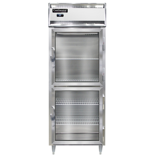 Continental Refrigerator D1RENSAGDHD Designer Line Wide Refrigerator 28-1/2 inch Stainless Steel One Section