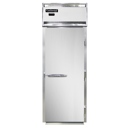 Continental Refrigerator DL1WI Designer Line Warmer Roll-in One Section Stainless Steel Front Aluminum Interior