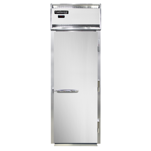 Continental Refrigerator DL1WI-E Designer Line Extra-High Warmer Roll-In One-Section Stainless Steel Cabinet