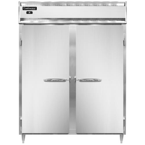 Continental Refrigerator D2RENSS Designer Line Wide Refrigerator 57 inch Two Section Stainless Steel Energy Star