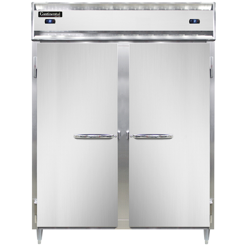 Continental Refrigerator D2RFESNSS Designer Line Refrigerator Freezer 57 inch Wide Stainless Steel 22 cu ft