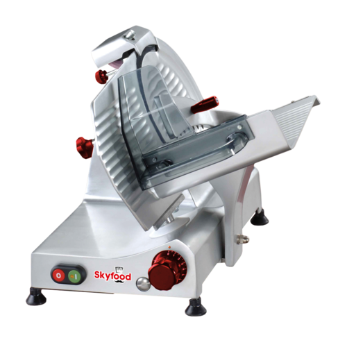Skyfood Equipment SSI-12E 12 Inch Blade Manual Gravity Feed Slicer 5/8 Inch Thickness 1/3 HP 115V
