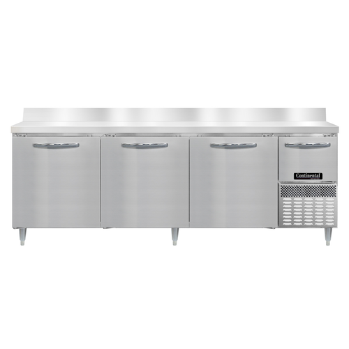 Continental Refrigerator DRA93NSSBS Designer Line Refrigerated Base Worktop Unit 93W Stainless Steel Energy Star