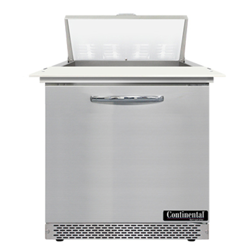 Continental Refrigerator SW32N8C-FB Sandwich Unit Front Breather 32W 9 cu ft Capacity Stainless Steel Top