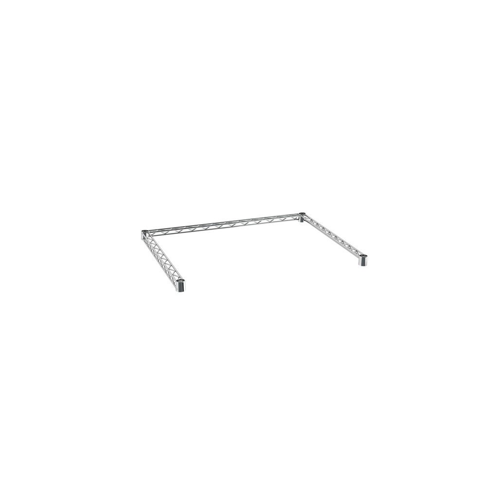 Metro SF52N3C Super Erecta Three-Sided Double Snake Frame, Chrome, 24" x 30"