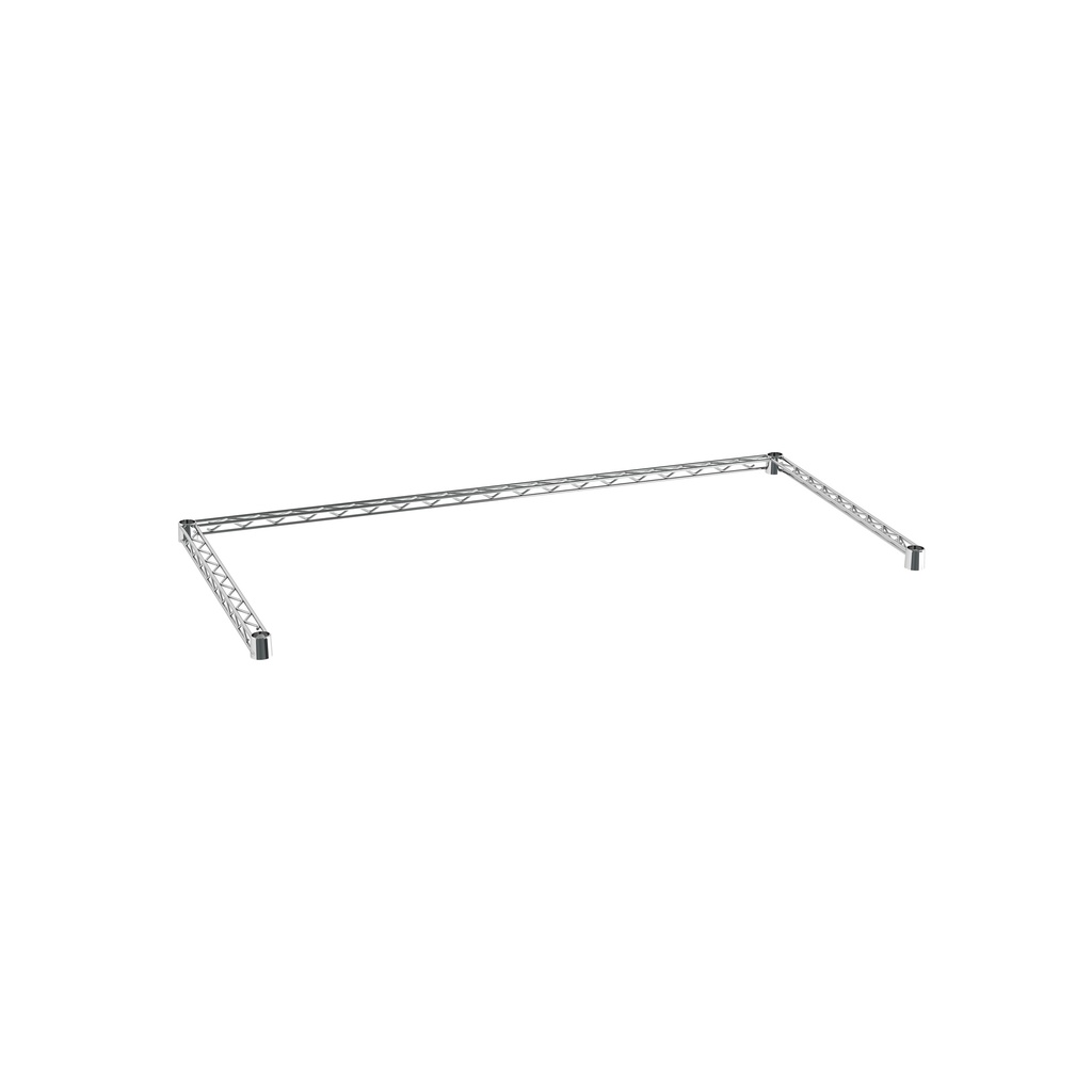 Metro SF55N3C Super Erecta Three-Sided Double Snake Frame, Chrome, 24" x 48"
